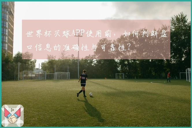 世界杯买球APP使用前，如何判断盘口信息的准确性与可靠性？