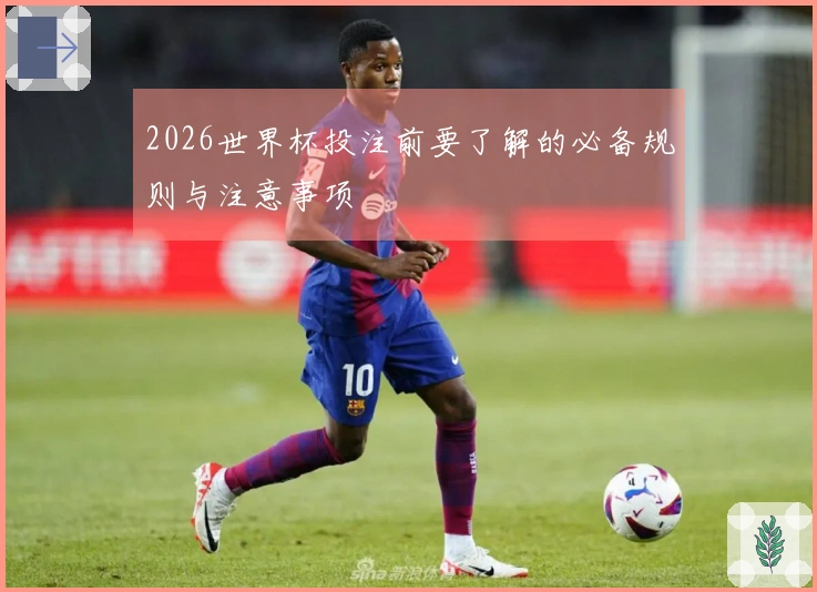 2026世界杯投注前要了解的必备规则与注意事项