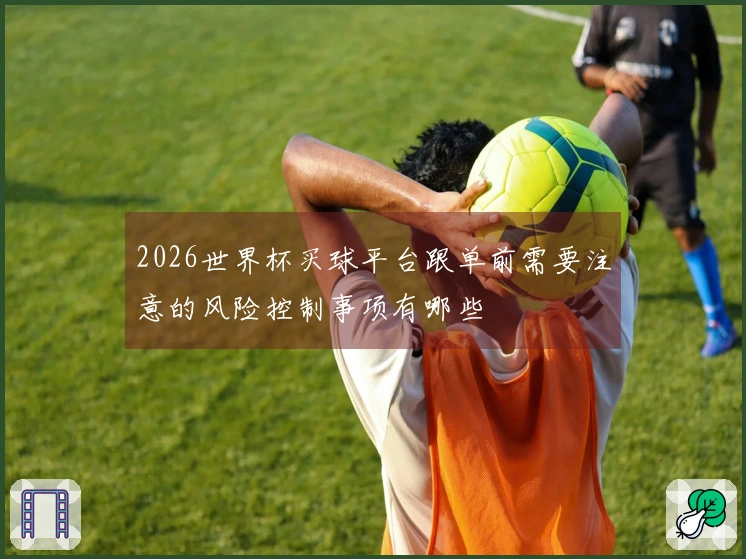 2026世界杯买球平台跟单前需要注意的风险控制事项有哪些