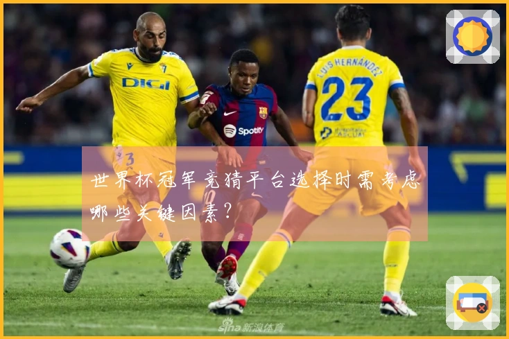 世界杯冠军竞猜平台选择时需考虑哪些关键因素？