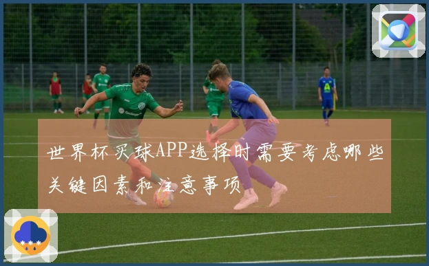 世界杯买球APP选择时需要考虑哪些关键因素和注意事项