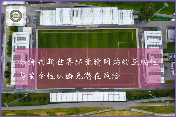 如何判断世界杯竞猜网站的正规性与安全性以避免潜在风险