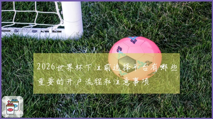 2026世界杯下注前选择平台有哪些重要的开户流程和注意事项